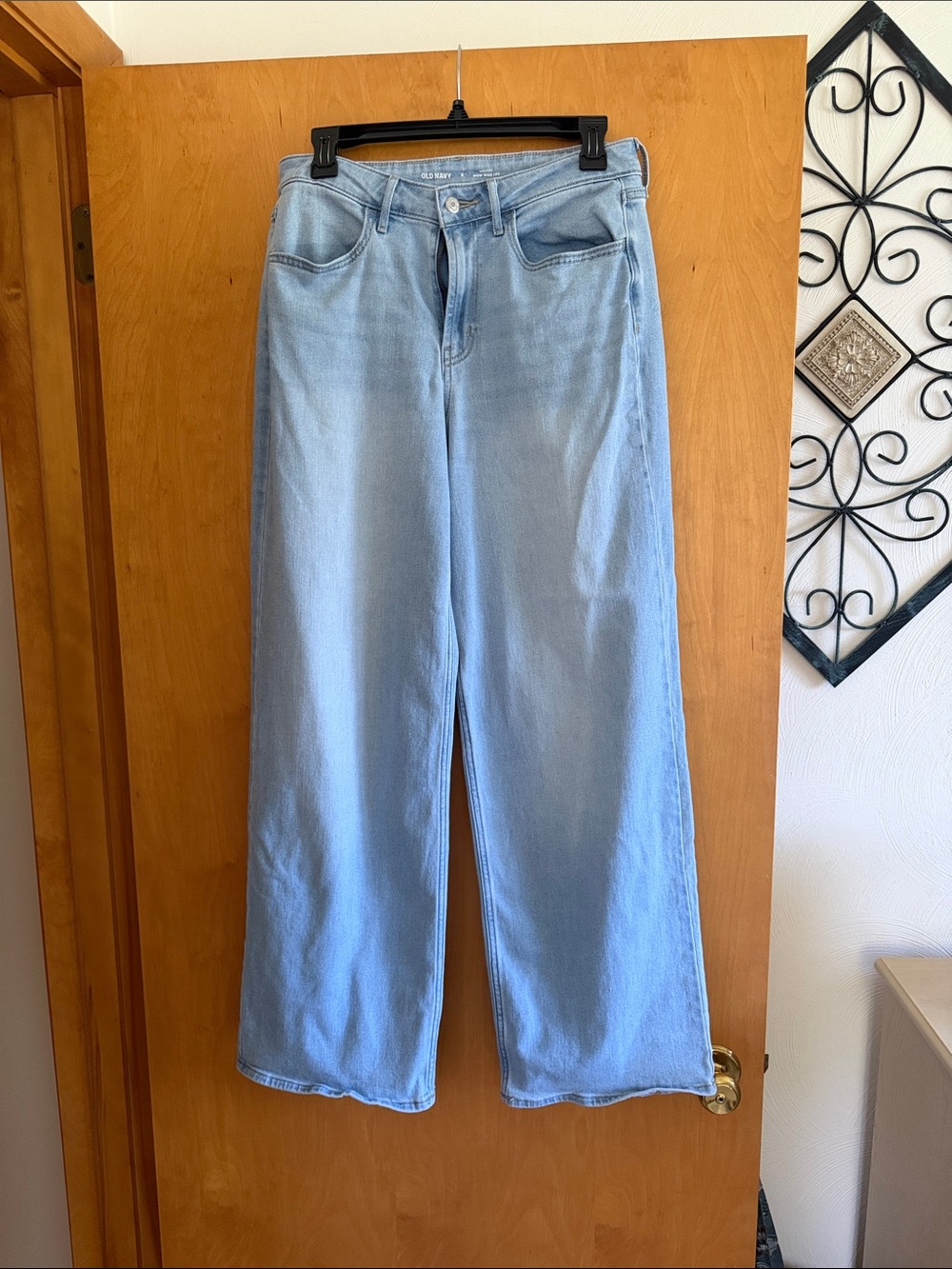Old Navy Light Blue Wide Leg Women’s WOW Jeans